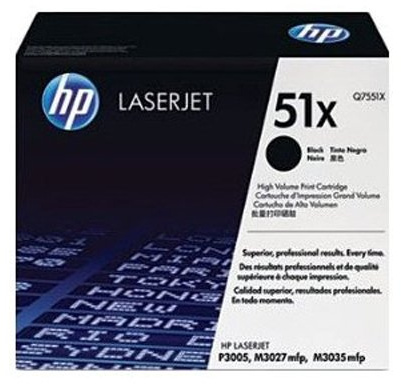 HP Laserjet P 3005 (Q7551X) Original Toner von HP - Schwarz/Black / ca. 13.000 Seiten