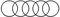 sourcing map 5Stk.Nitrilkautschuk O-Ringe 55mm AD 50mm ID 2.5mm Breite Metrische Dichtung