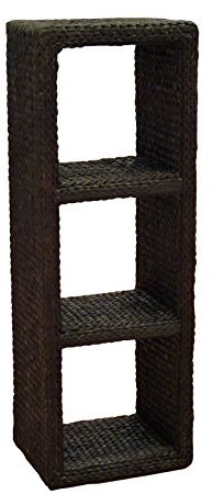 Artra Design GmbH Regal-Turm - braun, hoch oder quer zu verwenden Büro Flur Regal Wandregal Sideboard 115 cm