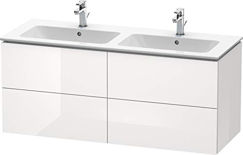 Duravit l-cube Waschtisch Waschbecken 550 x 1290 x 481 weiß glänzend