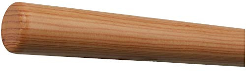 TIBU Lärche Holz Handlauf lackiert Ø 42 mm mit bearbeiteten Enden ohne Halter Länge: 2500 mm / 250 cm / 2,5 m Enden:Radius gefräst