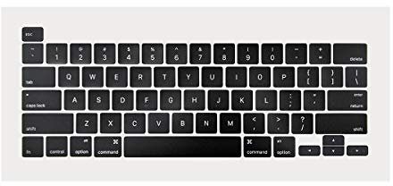 ICTION Capuchons de touches A2289 - Disposition américaine de remplacement pour MacBook Pro Retina 13 A2289 2020