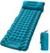 LOTUS POWER Tragbare feuchtigkeitsbeständige wasserdicht Outdoor Luftmatratze für Camping/Sightseeing/Picknick, Aufsteckbares Luftkissen aus Nylon für Rucksackreisen/Trekking/Wandern (Blau)