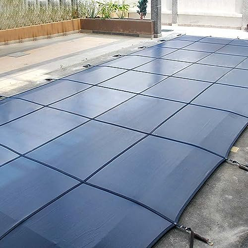 Cobertor Funda Piscina Invierno Lonas De Piscina De Invierno Para Piscina Enterrada Rectángulo, Cubierta Sólida De Invierno Para Piscina Comercial Hotel Complejo Patio, Equipo Completo ( Size : 4x8m/1