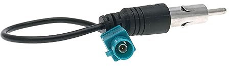 Toiumops Cable Adaptateur pour Citroen C2 C3 C4 C5, pour Peugeot 207/307/307CC/407/607/807, autoradio stéréo Audio ISO Faisceau de câblage, câble d'antenne