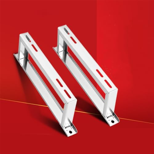 HASMI Soporte Aire Acondicionado Exterior, Sistema de Bomba de Calor de Aire Acondicionado Mini Split, Lavadoras Secadoras de Condensador, Base Resistente