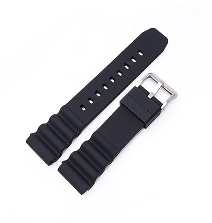 MAMA'S PEARL Tauchen Uhr Strap 20mm 22mm Silikon Männer Sport Wasserdicht Handgelenk Band Armband Zubehör Fit for Seiko SKX007 SRP777J1