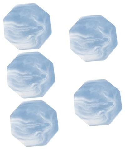 NUOBESTY 5stücke Octagonale Wachssiegelmatte Hitzebeständige Siegelwachsplatte Für Einfache Entnahme Und Vielseitige Nutzung Als Unterlage Oder Untersetzer Für Kreative Projekte Und
