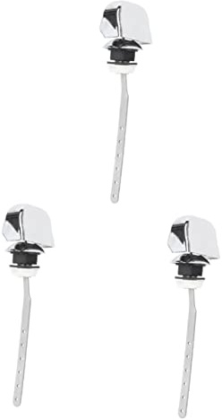 jojofuny 3pcs Toilet Seat Spanner Flush Lever Tank Lever Handle Easy Mount Decorative Bathroom Accessory