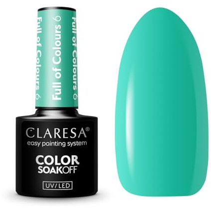 6 Full of colours UV Nagellack 5 ml Claresa