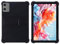 Schutzhülle für Teclast P30/Teclast P30T 10,1 Zoll Tablet-Hülle, kinderfreundlich, weiches Silikon, verstellbarer Ständer, Abdeckung für Teclast P30/P30T 10,1 Zoll PC-Ständer (schwarz)