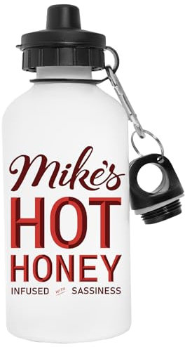 Jinbetee Hot Honey Inoxydable Réutilisable Pour Bouteille D'eau Blanche