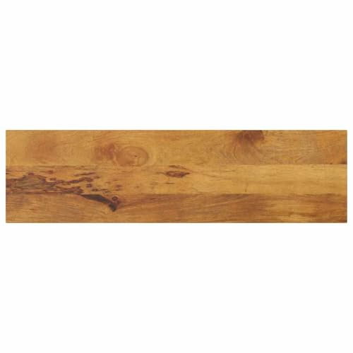 vidaXL Tischplatte 110x20x3,8 cm Rechteckig Massivholz Mango