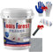 Louis Forest Epoxy Floor Paint, High-Gloss Marble Effect Epoxy Floor Coating, Waterproof Water-Based Epoxy Floor Paint, Non-Slip, Wear-Resistant, 1.6-1.8kg Per Square Mete