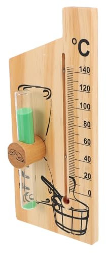 BESPORTBLE Sanduhr Für Sauna Wiederverwendbar Minuten Timer Aus Glas Dekorativer Sanduhr-Timer Für Sauna-Timer-dekor Sauna-Wand-Sanduhr