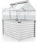 Vitavia Hochfrühbeet “Paris“ | Hochbeet & Frühbeet in Einem | Aluminium Eloxiert | 3 mm ESG-Sicherheitsglas | Wetterfest, Verstellbare Dachfenster & Abnehmbarer Aufsatz | Optimale Wachstumsbedingungen