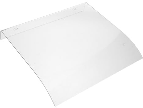 Toyvian Da Sole Per Finestre Esterne Copertura Antipioggia in Plastica Trasparente Per Porte e Balconi Tettoia Invisibile Per Patio e Veranda Installazione Da Te