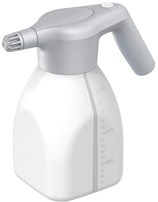 Pulvérisateur électrique, Pulvérisateur électrique de Jardin 1,5 l, arrosoir Automatique for Plantes, Bouteille pulvérisation for Jardinage pour la Plantation de Gazon(Blanc)