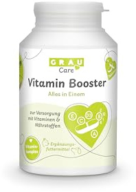 GRAU - Vitamin Booster ca. 120 STK., Ergänzungsfuttermittel für Hunde und Katzen