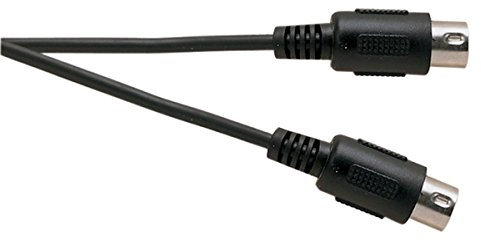 MIDI CABLE 4 Core Screened 5 Pin Din Plug To 5 Pin Din Plug Lead 5m