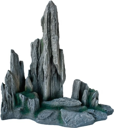HOBBY Aquaristik Guilin Rock 3 I 27 x 15 x 29 cm I künstlicher Stein für Aquarien I Aquarium Deko I naturgetreue Dekoration für Aquarien und Terrarien I Nachbildung natürlicher Felsen