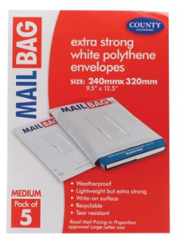 County C261 Medium Mail Bag (Pack of 5)