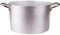 Ollas Agnelli Pan de Aluminio, con Dos Asas de Acero Inoxidable, 16 litros, Plata