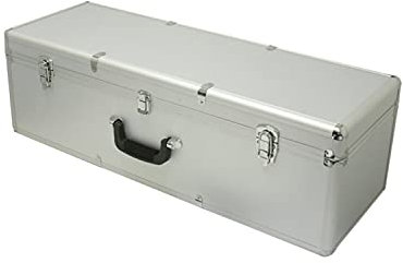 ROC Cases C403 Aluminium Flight Travel Case L850xW295xH270mm, Storage for Telescopes, Tools, Musical and Photography Equipment