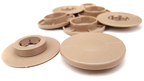 Fußmatten Befestigung Mercedes Modelle PKW (4er Set) Automatten Halter Clips Knöpfe, Universell, Beige