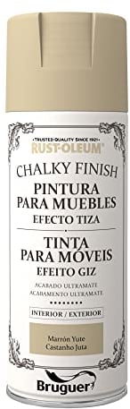 Rust-Oleum Bruguer Chalky Finish pintura para muebles en spray Marrón 400 ml