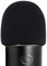 Foam Microphone Windscreen- Aedor Quality Sponge Mic Cover as a pop filter for Blue Yeti, Yeti Pro Condenser Microphones(Black)