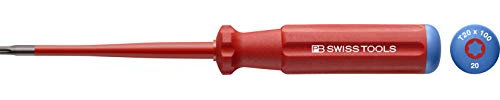 PB Swiss Tools Cacciavite TORX® VDE elettrico PB 5400 SL, T20, isolato fino a 1.000 Volt, IEC/EN 60900, 100% Swiss Made