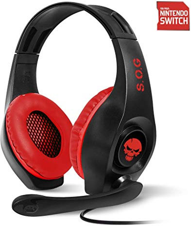 SPIRIT OF GAMER - Headset PRO-NH5 Für Switch/Seine Stereo 2.0 / HP 40 Mm Mit Gepolsterten Ohrpolstern/Verstellbarem Kopfbügel