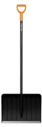 Fiskars Pala de empuje pour Nieve Solid 154 cm - NuEvo 2021 - Poussoir à neige Aluminium Multicolore Traditionnel