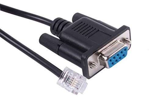 USB-auf-RJ11-Kabel für Skywatcher EQ6 EQ5 HEQ5 EQMOD ASCOM PC zum Anschluss des Synscan-Handcontrollers (180 cm, DB9 auf RJ11 6p4c)