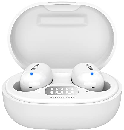 Aiwa Auriculares Micro EBTW-150WT Blanco Bluetooth/TACTIL/ESTUCHE CARGA/PANTALLA LED/2XMIC EBTW-150WT