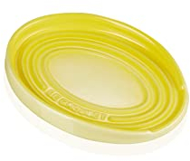 Le Creuset ovale Löffelablage aus Steinzeug, Citrus, 71507154030099