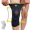 BRACOO Airy Rodillera, Transpirable y Estabilizadora con Almohadilla Ergo Cushion, Manga de Compresión para Dolor de Artritis, Recuperación de Lesiones, Correr, KE60 (Negro, XL)