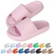 Hoomall Pantoufles Claquettes Femmes Hommes Ultra Doux Claquettes de Douche Antidérapante Confortable Chaussons Chaussures de Maison Piscine Plage Intérieur Slides Eté(Rose,38/39 EU)