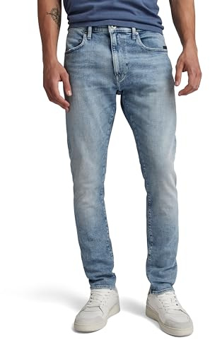 G-STAR RAW Herren Revend FWD Skinny Jeans, Blau (Sun Faded nubay Blue D20071-D441-G343), 28W / 32L
