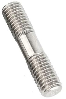 1-10 Stück GB901 Setup Stehbolzen 304 Edelstahl Doppelendbolzen Schraube Doppelendgewindestange M3 M4 M5 M6 M8 M10 M12 M14 M16 (Color : 50mm, Size : M6-5Pcs)