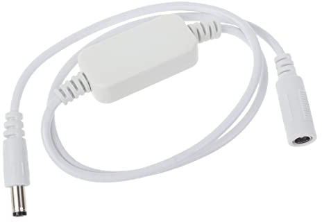 Sweeaau Para 5V-15V 5.5x2.1mm Rout-er Rebooter WiFi Reinicio Router Módulo de sincronización Temporización 24H Apagado Automático Reinicio Caja de Cable