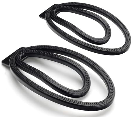 GeRRiT Fufu Clip Sissy Keuschheitsgurt Peniskäfig Chastity Cock Cage Herren Sklaven Penis Bondage Schloss Nylon Clip Keuschheit Training Clip Sex Spielzeug für Männer(Schwarz-Groß+Klein))