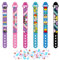 6 Stück Kinder Bauklötze Armbänder, Einstellbar Bubble Fidget Armband, Kinder DIY Kreatives Armband, Dots Construction Toys Kit, für Mädchen und Jungen Geburtstagsgeschenke