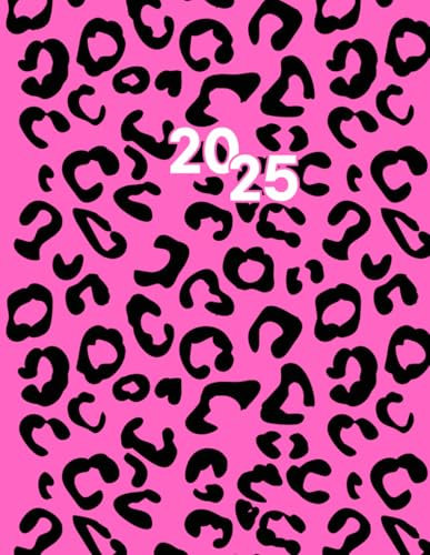 Agenda 2025 Giornaliera: formato A4 - 1 giorno per pagina - 365 giorni con Obiettivi e To Do List - Pink