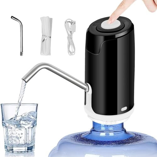 Bomba de botella de agua, dispensador automático de agua,Bomba eléctrica de agua potable | Bomba de agua potable para agua embotellada, bomba de agua portátil para uso en exteriores