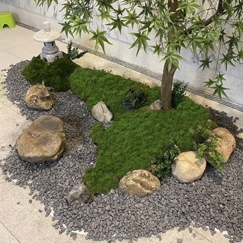 Tapis de gazon synthétique pour une utilisation en intérieur et en extérieur imite parfaitement l'apparence de l'herbe réelle (100 g vert clair)