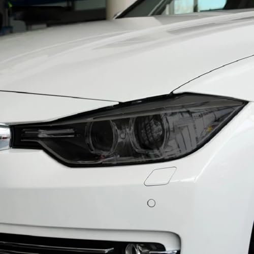 Autoscheinwerfer Geschwärzte TPU-Schutzfolie Transparenter Reparaturaufkleber, Für BMW 3er F30/F31 2013-2019 Außenzubehör