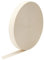 APOMOONS 50m Ruban Coton Sangle Couture Sangle Coton Biais de Coton 25mm de Large Rouleau de Ruban en Coton Blanc pour Craft Couture Fanions Travaux Manuels Confection Bordures Soyeuses Beige