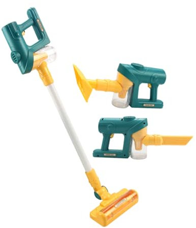 Yardwe 1 Set Giocattolo per pulire l'aspirapolvere I fingono giocattoli per elettrodomestici vuoto del giocattoli per aspirapolvere per piccoli